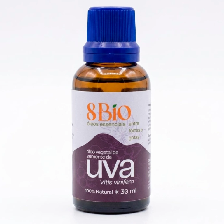 Óleo Vegetal de Semente de Uva 30ml